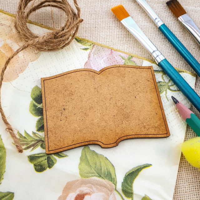 Carte deschisă 5×7 cm, HDF :: 7 cm