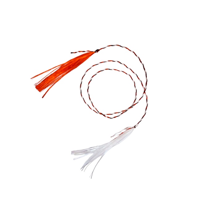 Șnur mărțișor subțire, ~35 cm, pachet 50 buc :: 50 buc