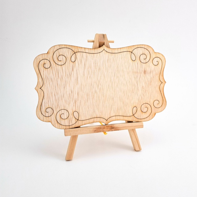 Tăbliță cu țirade, 18×30 cm, placaj :: 30 cm