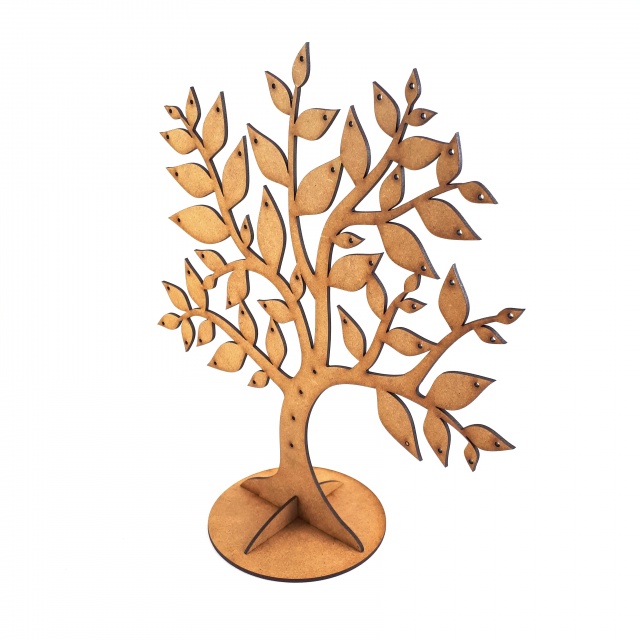 Arbore suport bijuterii, HDF, 30,5×32,5 cm