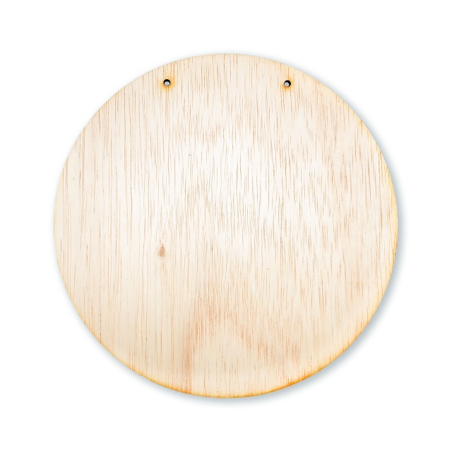 Bază rotundă cu sau fără găuri, 22 cm, placaj :: 22 cm