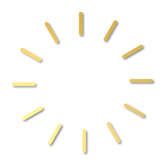 12 liniuțe pentru ceas, 4 cm, plexi oglindă aurie :: 4 cm