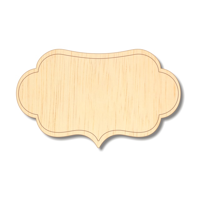 Tabliță Firenze cu contur, 25x15 cm, placaj :: 25x15 cm