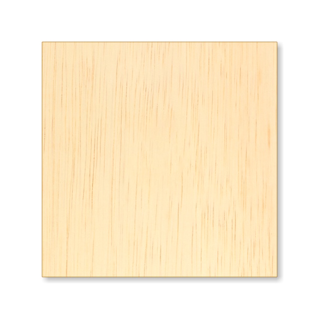 Bază mată pentru modelaj, 35×35 cm, placaj lemn natur