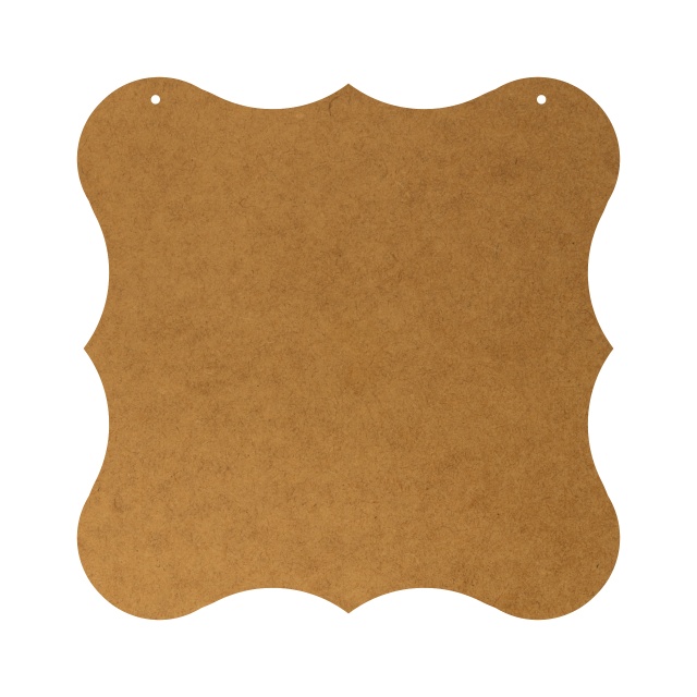 Bază Rustic, 25×25 cm, HDF :: 25 cm