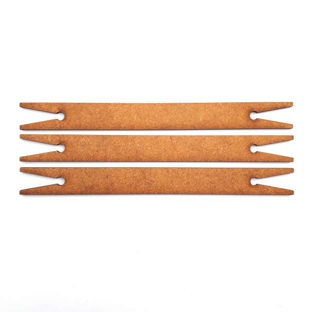 Suveică pentru ață de țesut, HDF, 2×20 cm