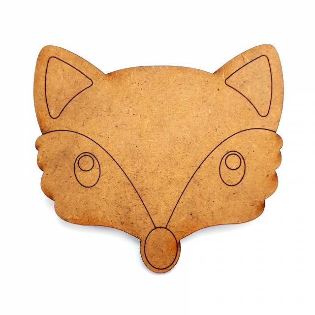 Vulpe, 8×7,2 cm, HDF