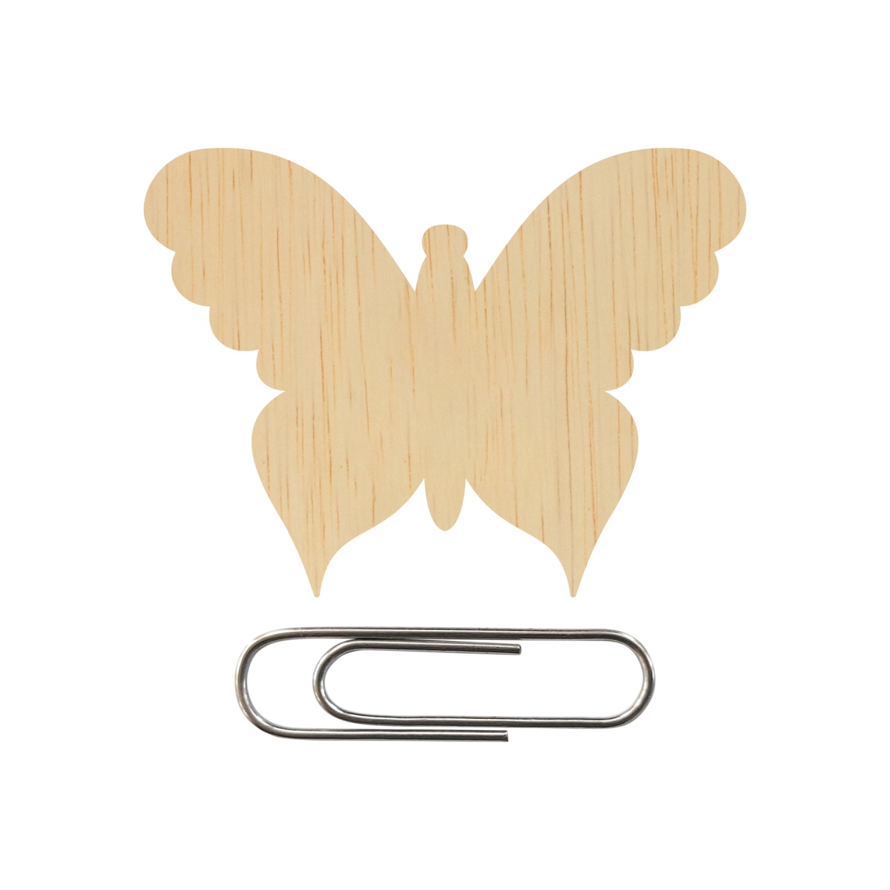 Fluture, placaj, 4×3 cm :: 4 cm