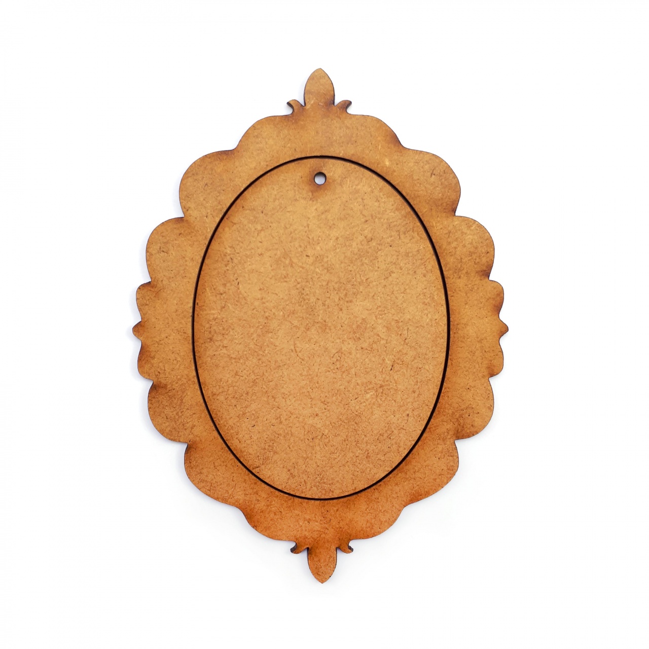 Ramă decorativă decupată, lemn HDF, 11 × 15 cm