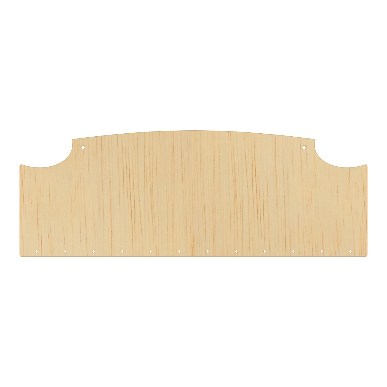 Bază calendar Clasic, 40 x 14,5 cm, placaj lemn natur