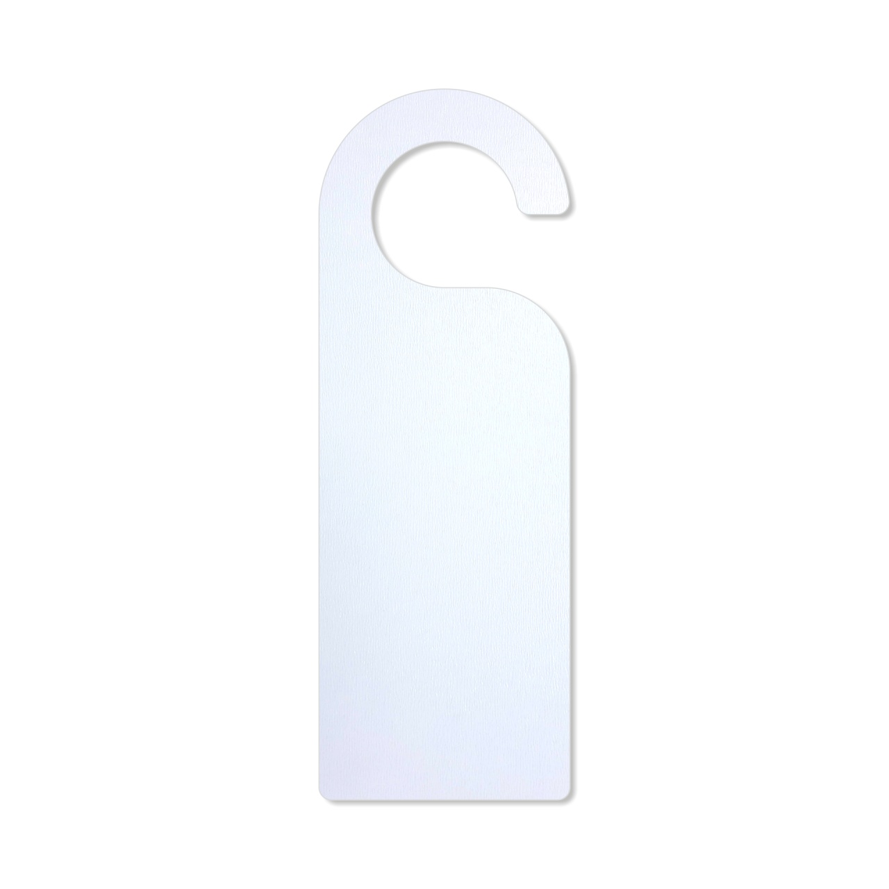 Door tag, 6x17 cm, HDF alb