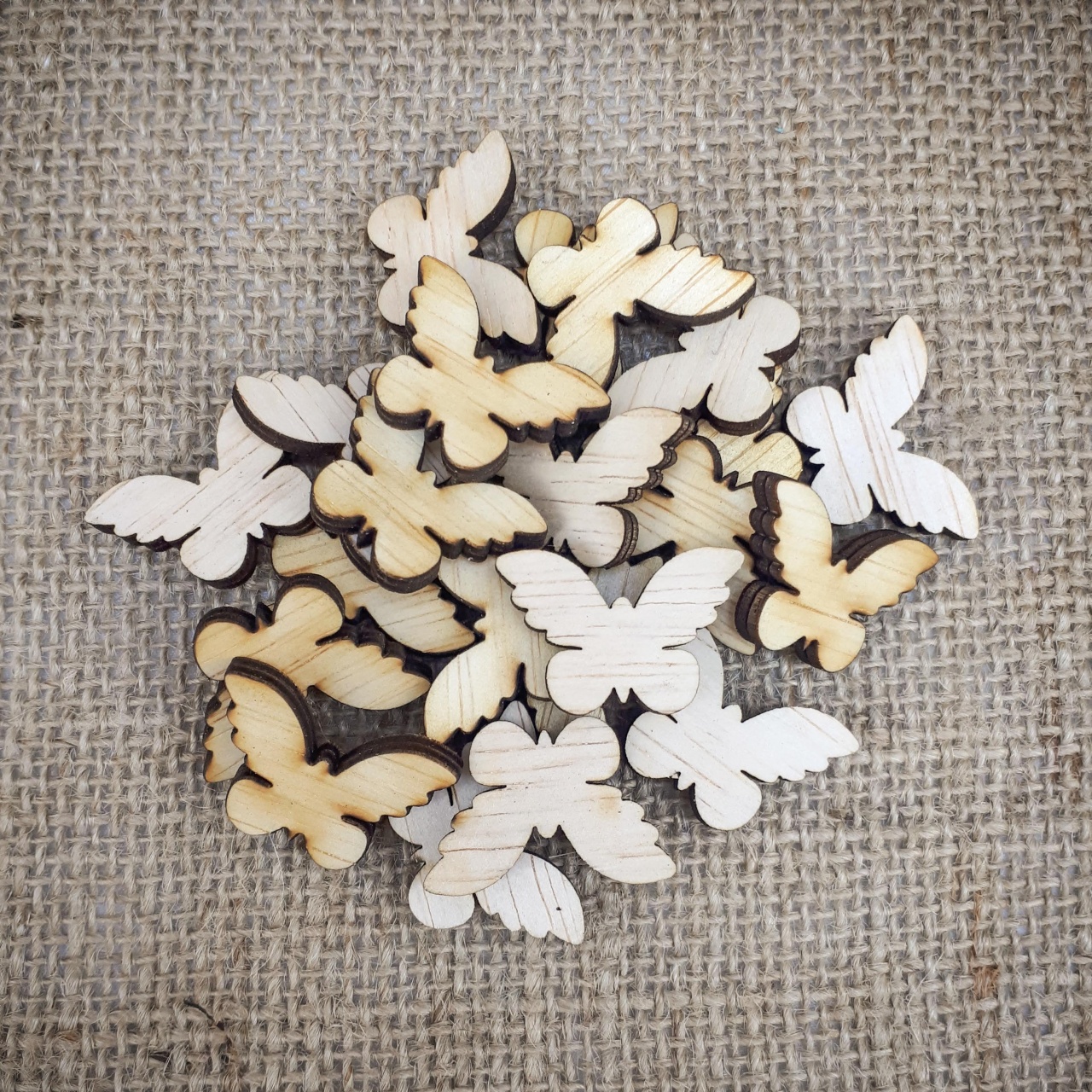 Fluture, placaj,  3×2 cm :: 3 cm