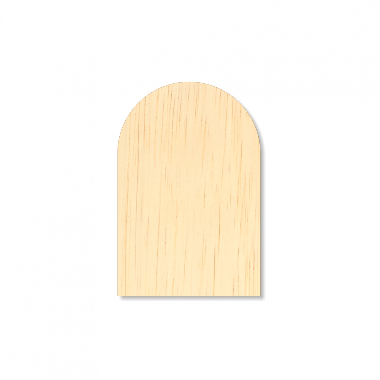 Bază rotunjită pentru icoane, 6×9 cm, placaj :: 6×9 cm
