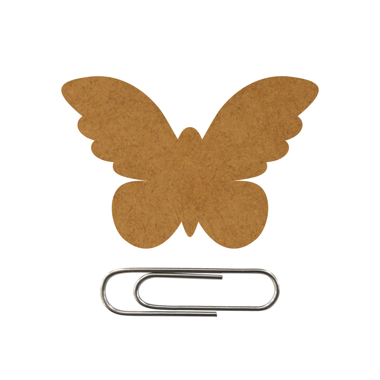Fluture, 4x2,6 cm, HDF :: 4 cm