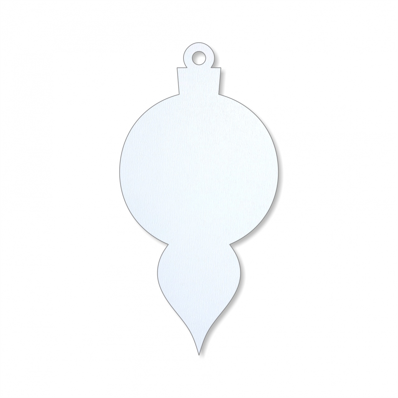Glob decorativ, 11×5,5 cm, placaj