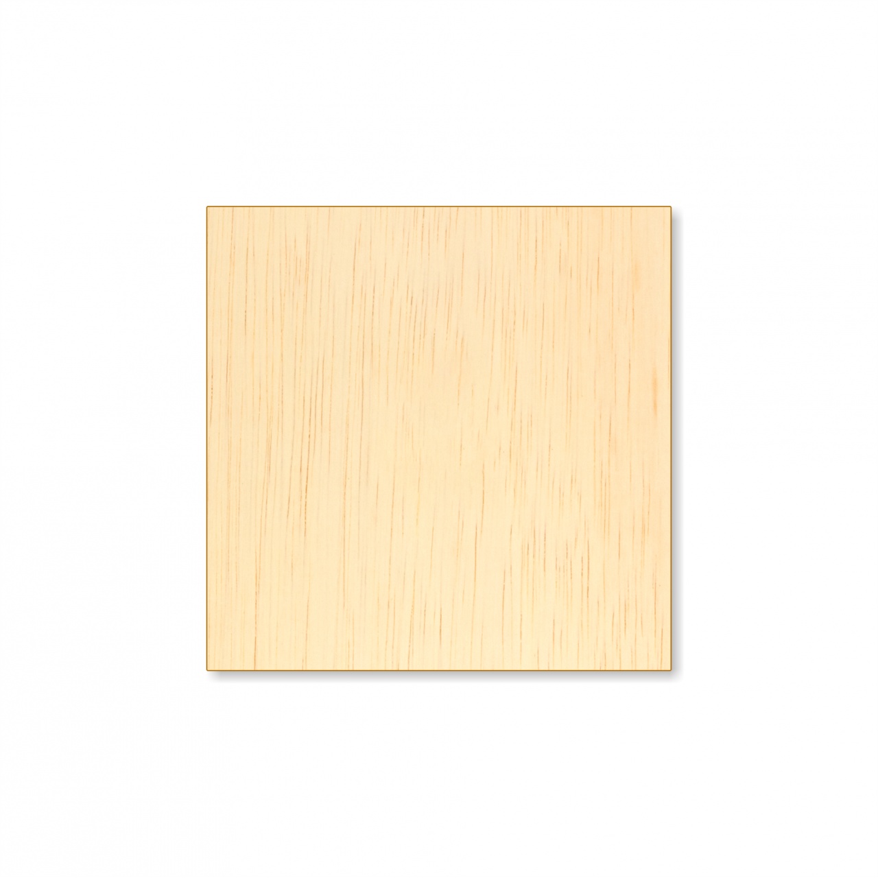 Pătrat, 1×1 cm, placaj :: 1 cm