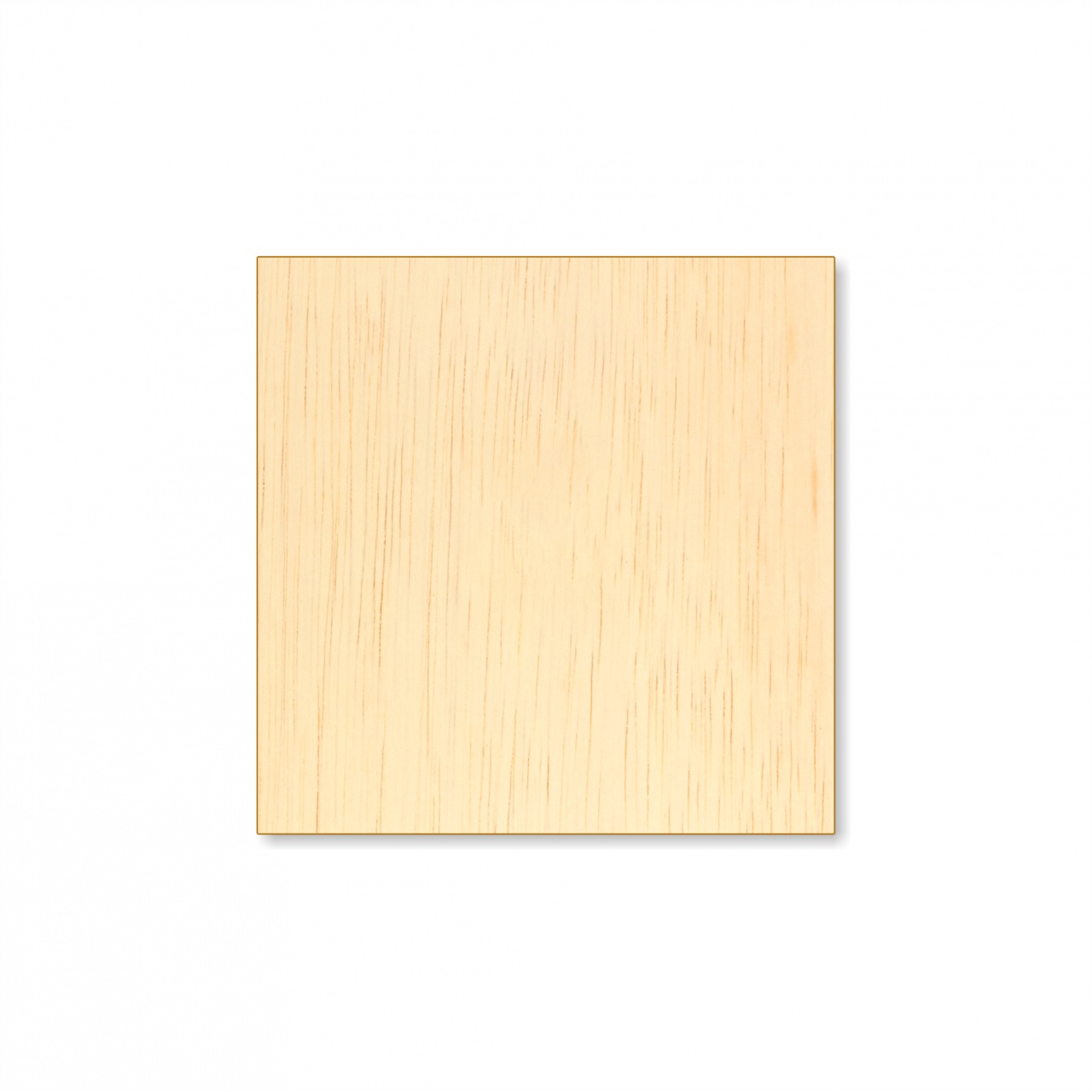 Pătrat, 1×1 cm, placaj :: 1 cm