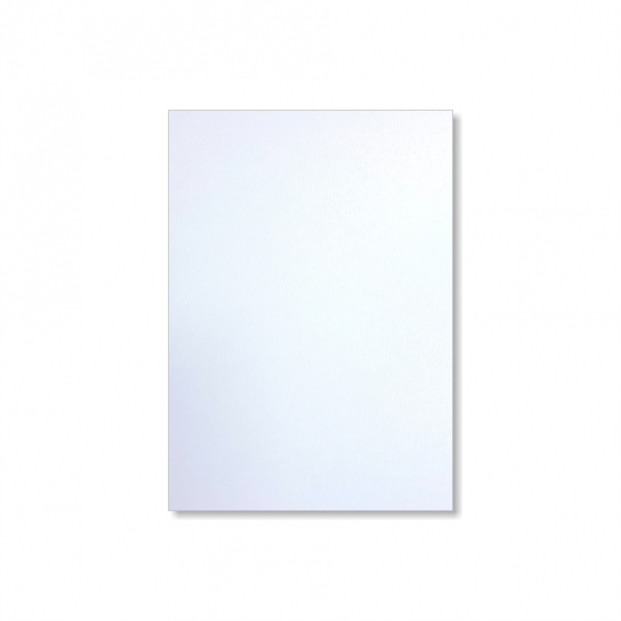 Plachetă A6 - 10,5×14,8 cm, placaj lemn HDF/MDF alb :: A6