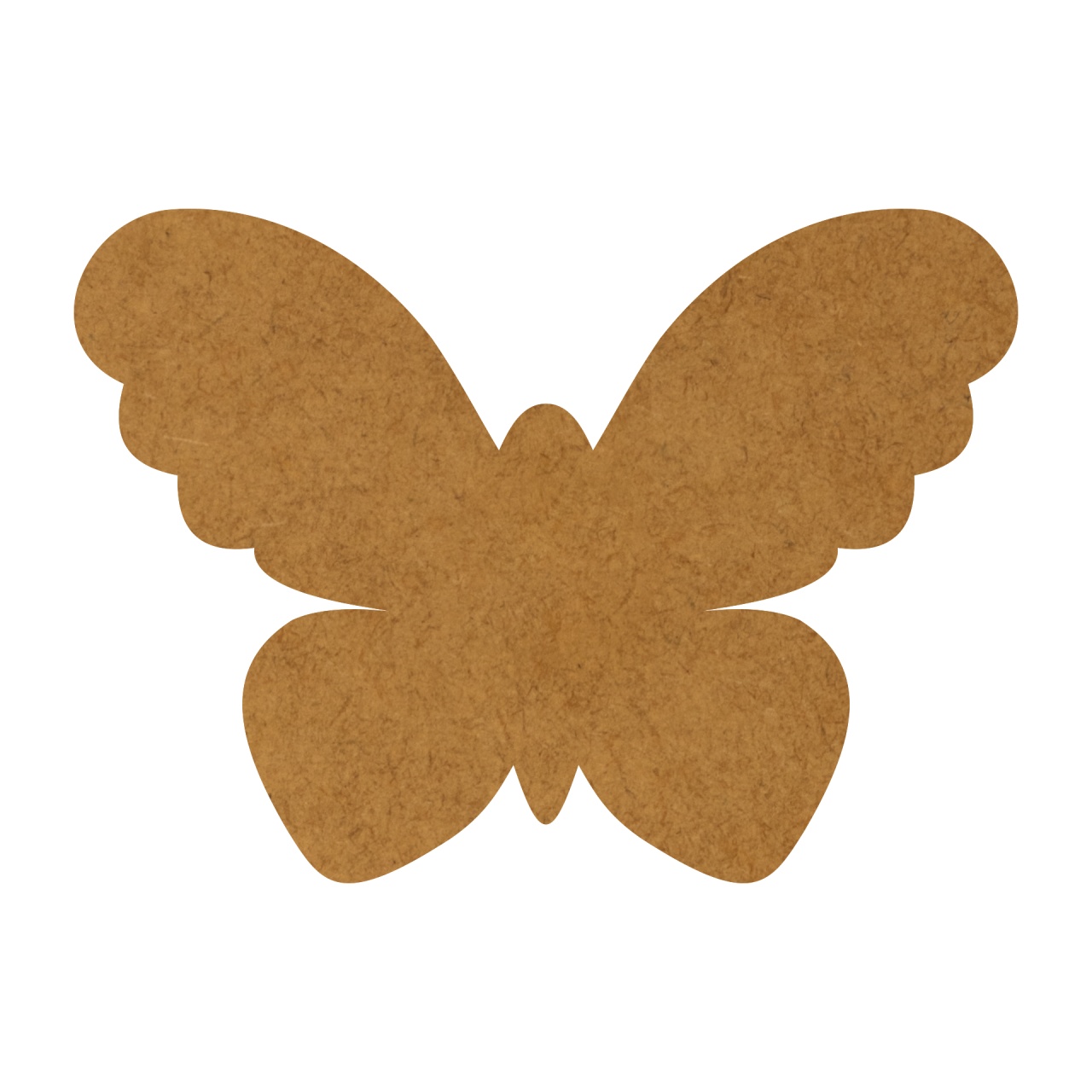 Suport pahar fluture, 1 buc, HDF, 9×6,5 cm :: 1 buc