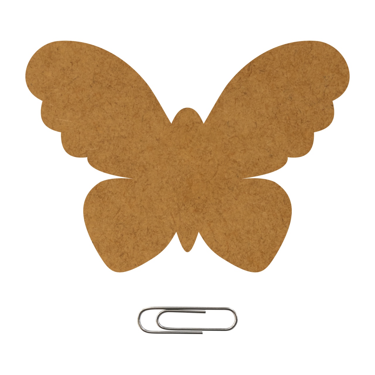 Suport pahar fluture, 1 buc, HDF, 9×6,5 cm :: 1 buc
