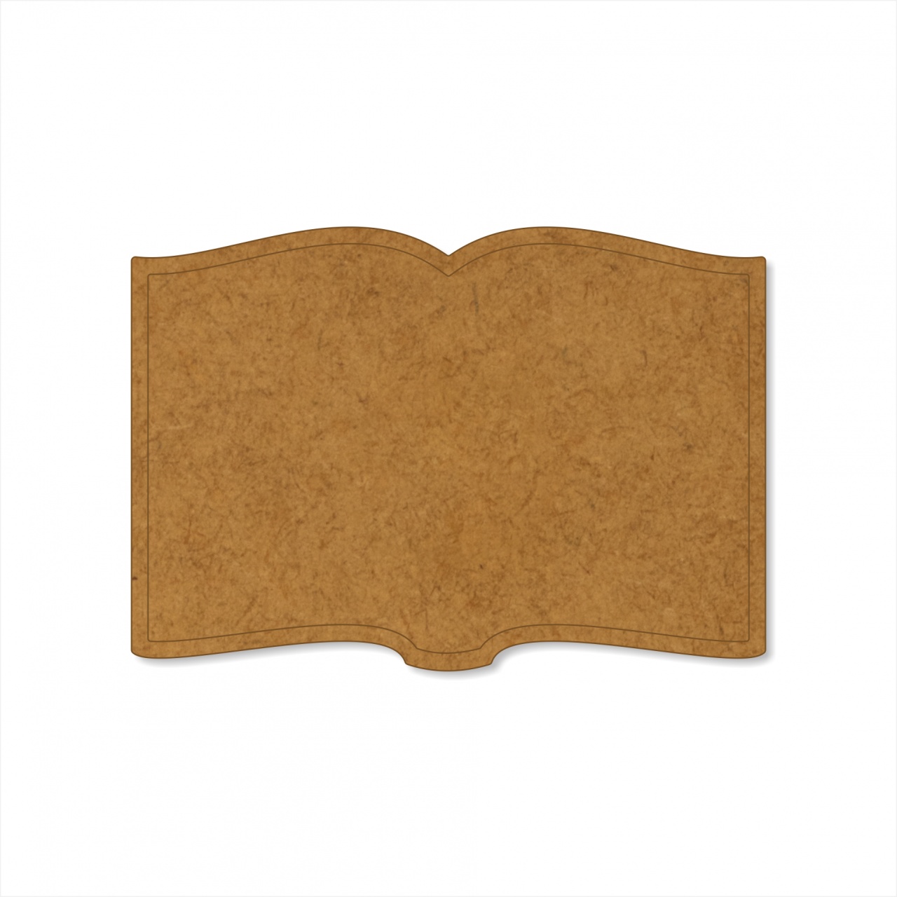 Carte deschisă 7×10 cm, HDF :: 10 cm