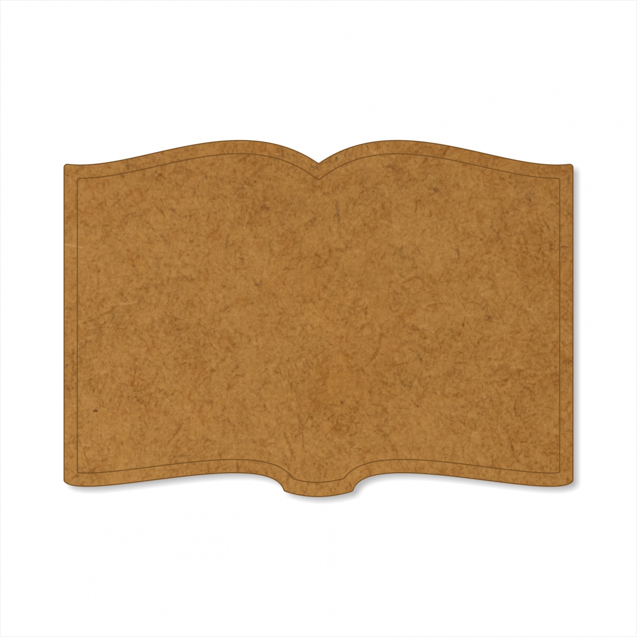 Carte deschisă 15×10,5 cm, HDF :: 15 cm