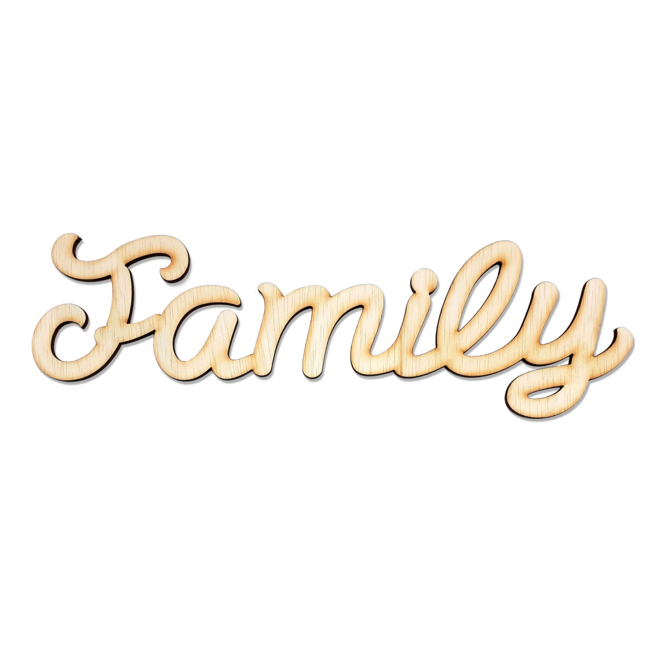 Text Family 30 cm, placaj