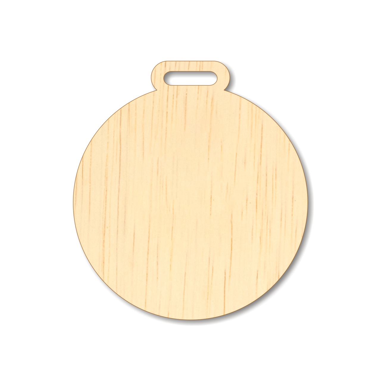 Medalion, Ø7 cm, placaj lemn :: 7 cm