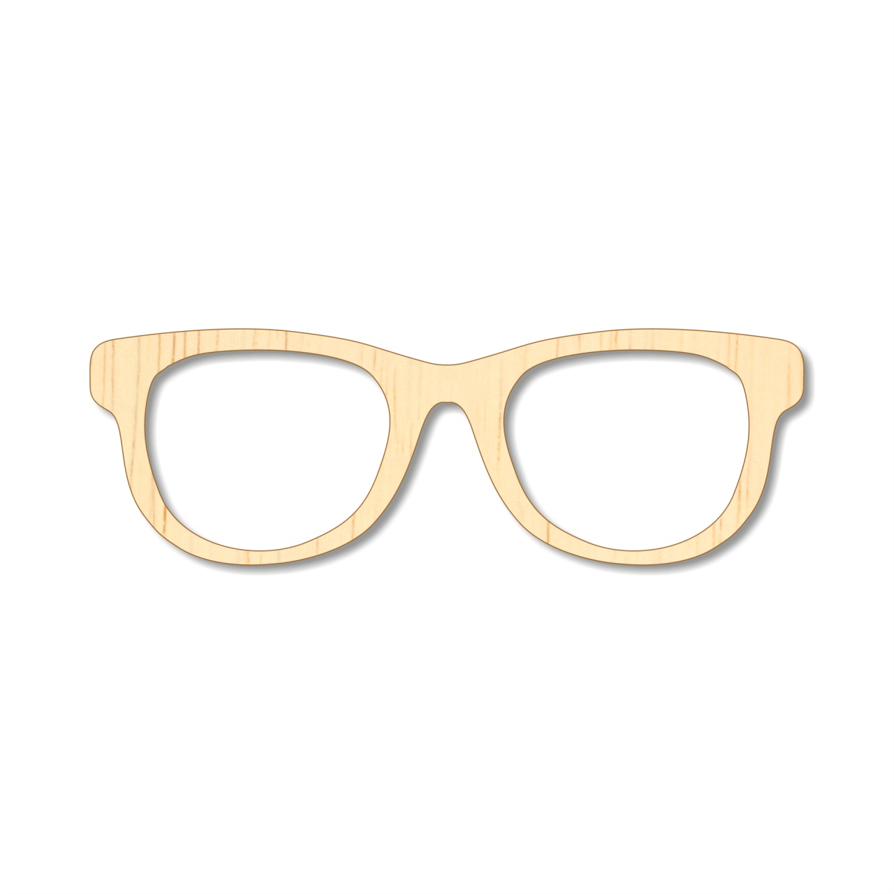 Ochelari, 13×4,3 cm, placaj