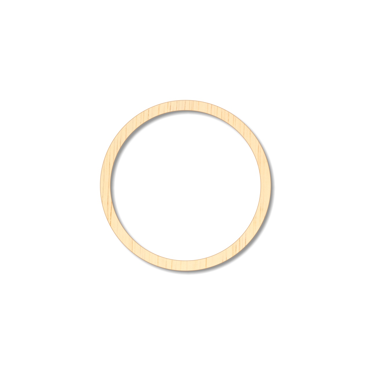 Inel - Ø15x1 cm, placaj lemn :: Ø15 cm