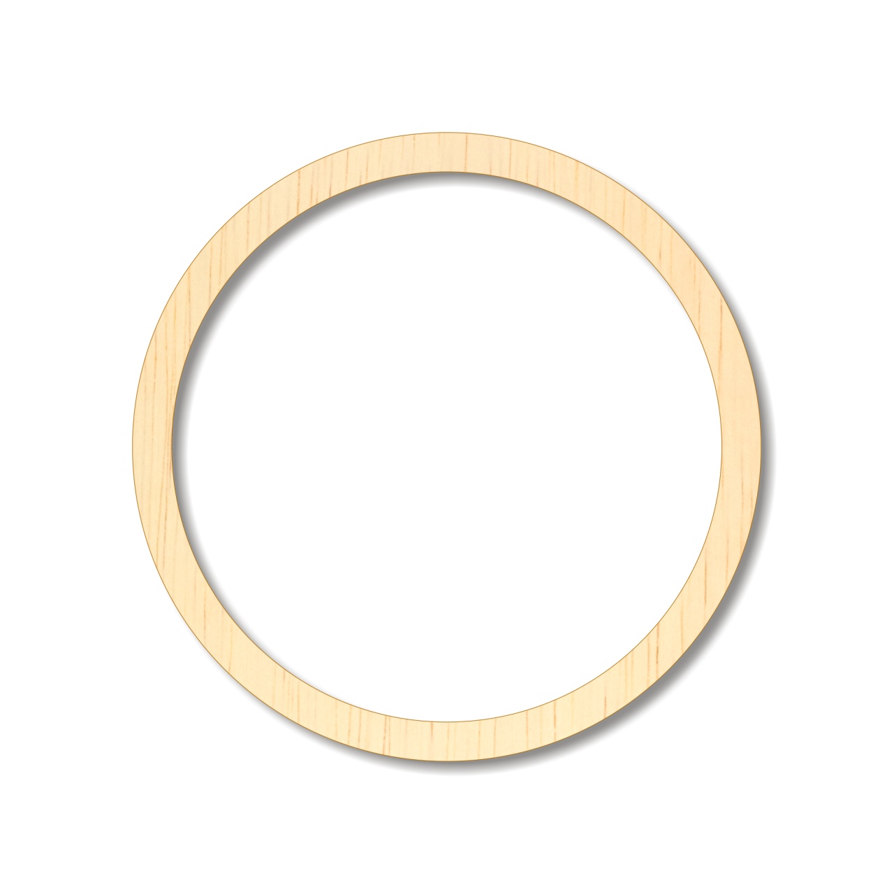 Inel Ø8×0.5 cm, placaj lemn :: 8 cm