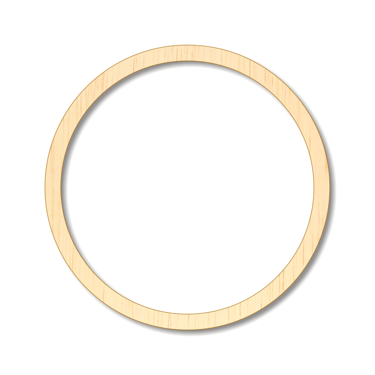 Inel Ø9×0.5 cm, placaj lemn :: 9 cm