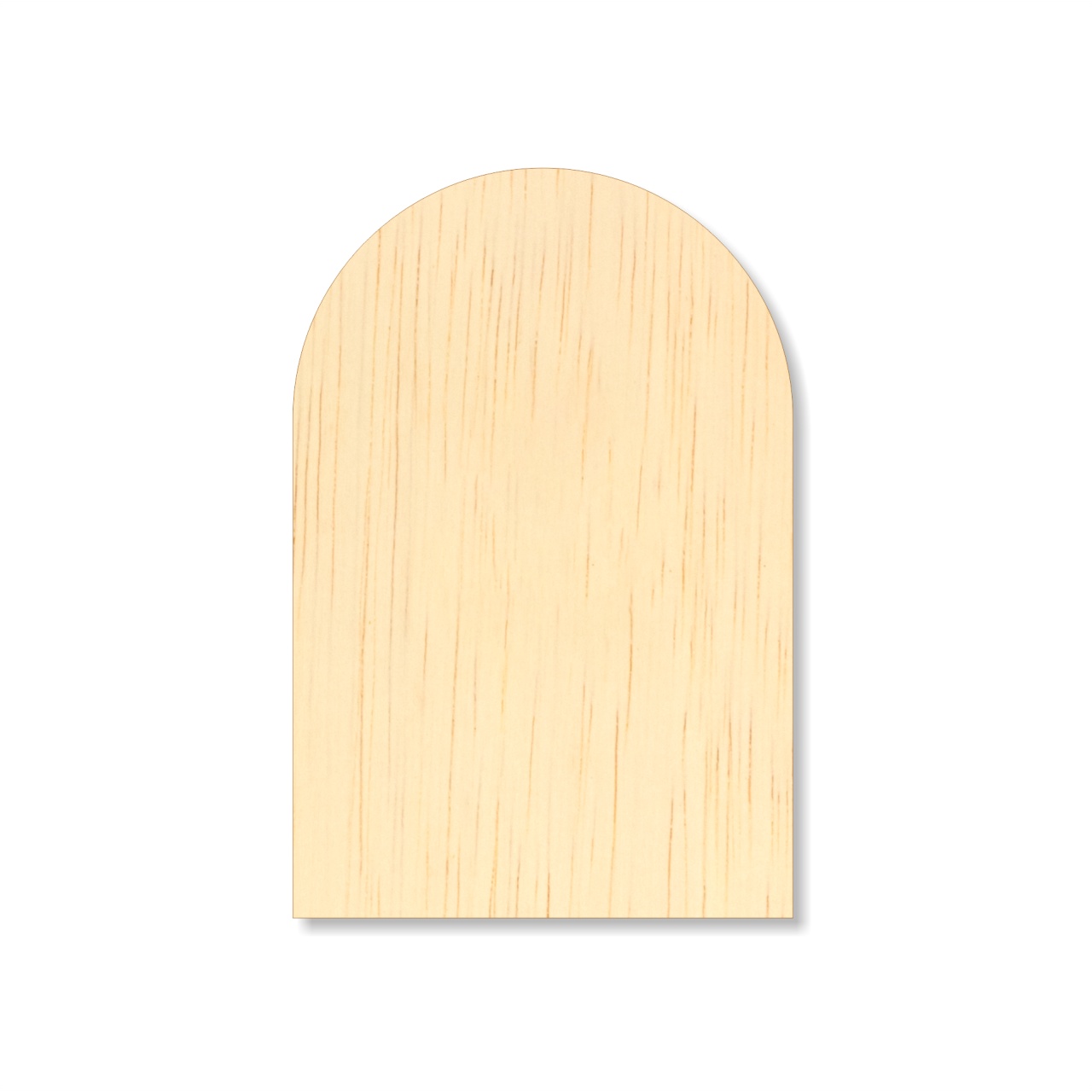 Bază rotunjită pentru icoane, 14×21 cm, placaj plop 6 mm
