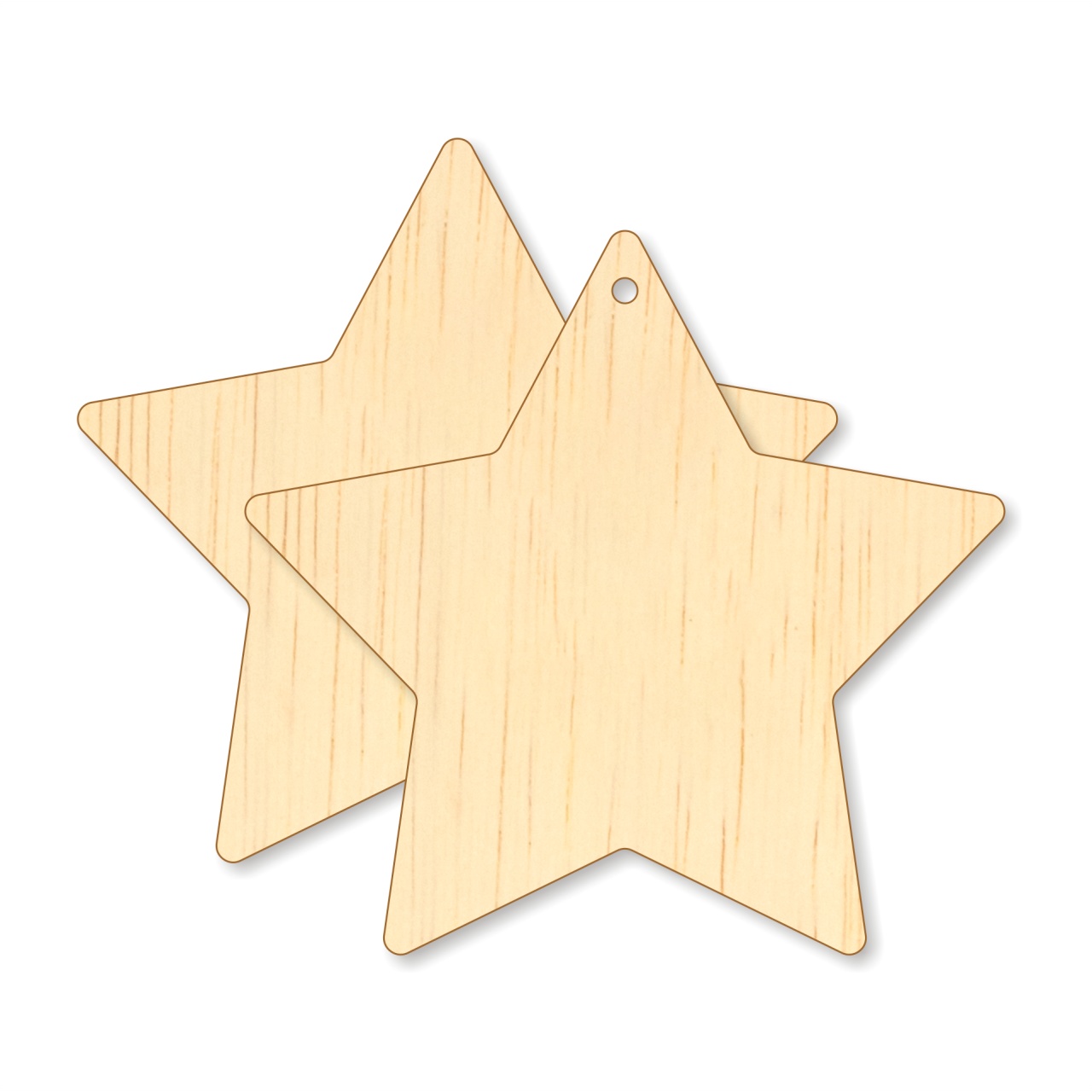 Stea, 55×52,5 cm, placaj :: 55 cm