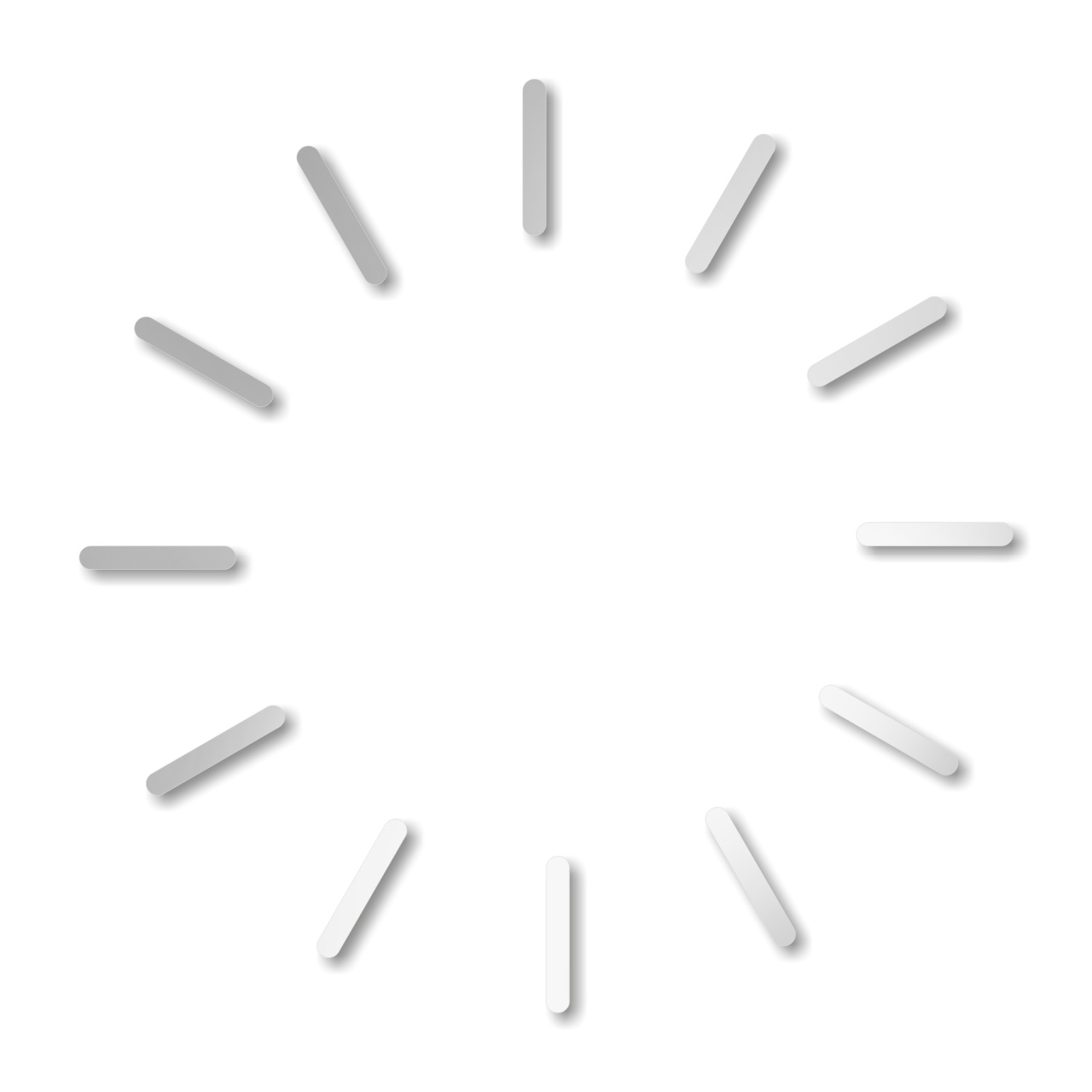 12 liniuțe pentru ceas, 4 cm, plexi oglindă aurie :: 4 cm