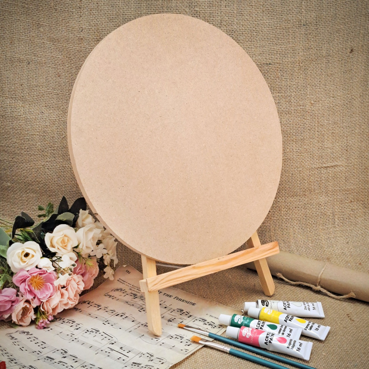 Bază rotundă, Ø60 cm, MDF brut 6 mm :: 60 cm