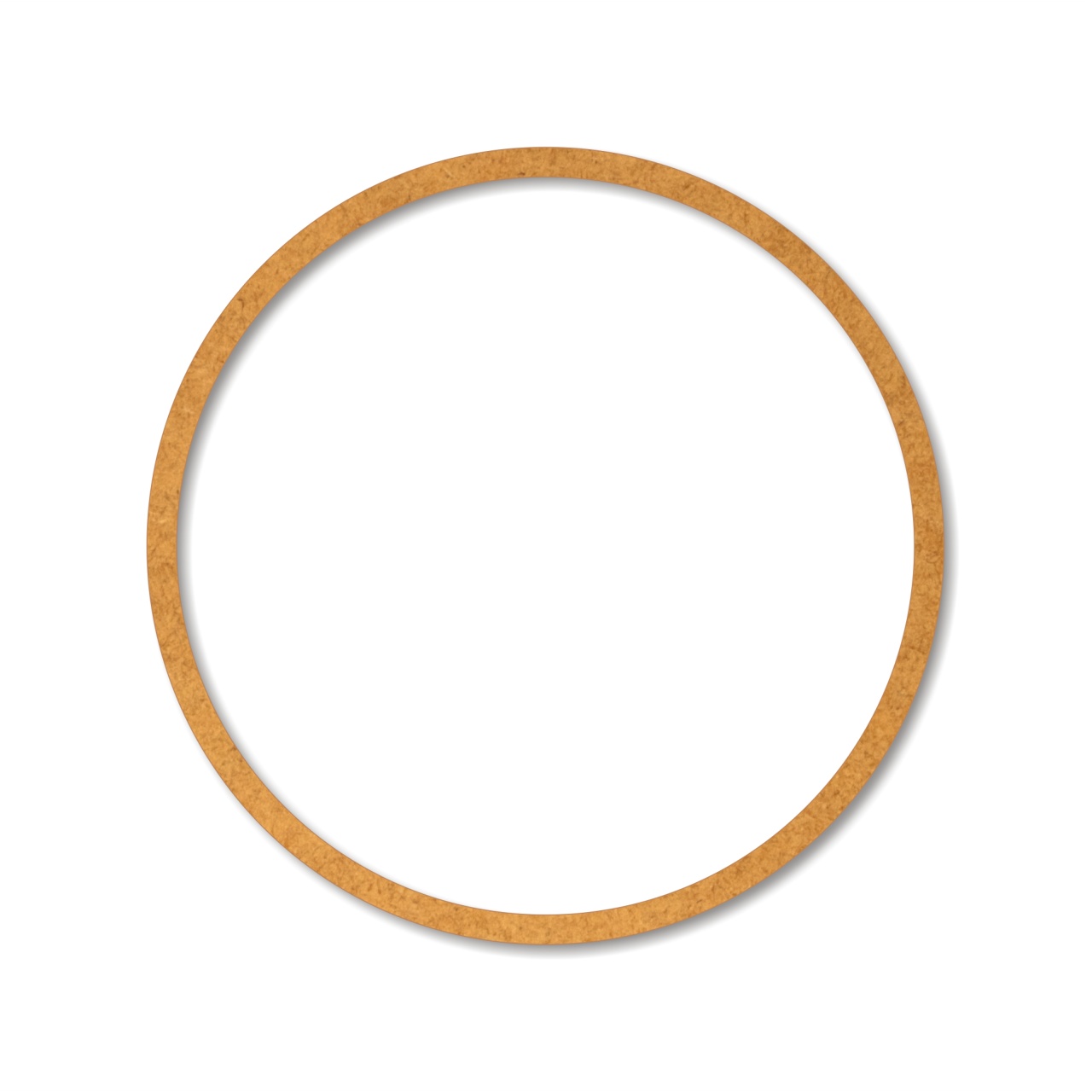 Inel - Ø30x1 cm, MDF brut 12 mm :: 30 cm