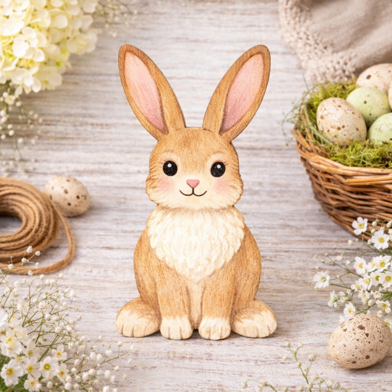 Iepuraș Hopp, 35×70 cm, placaj :: 70 cm