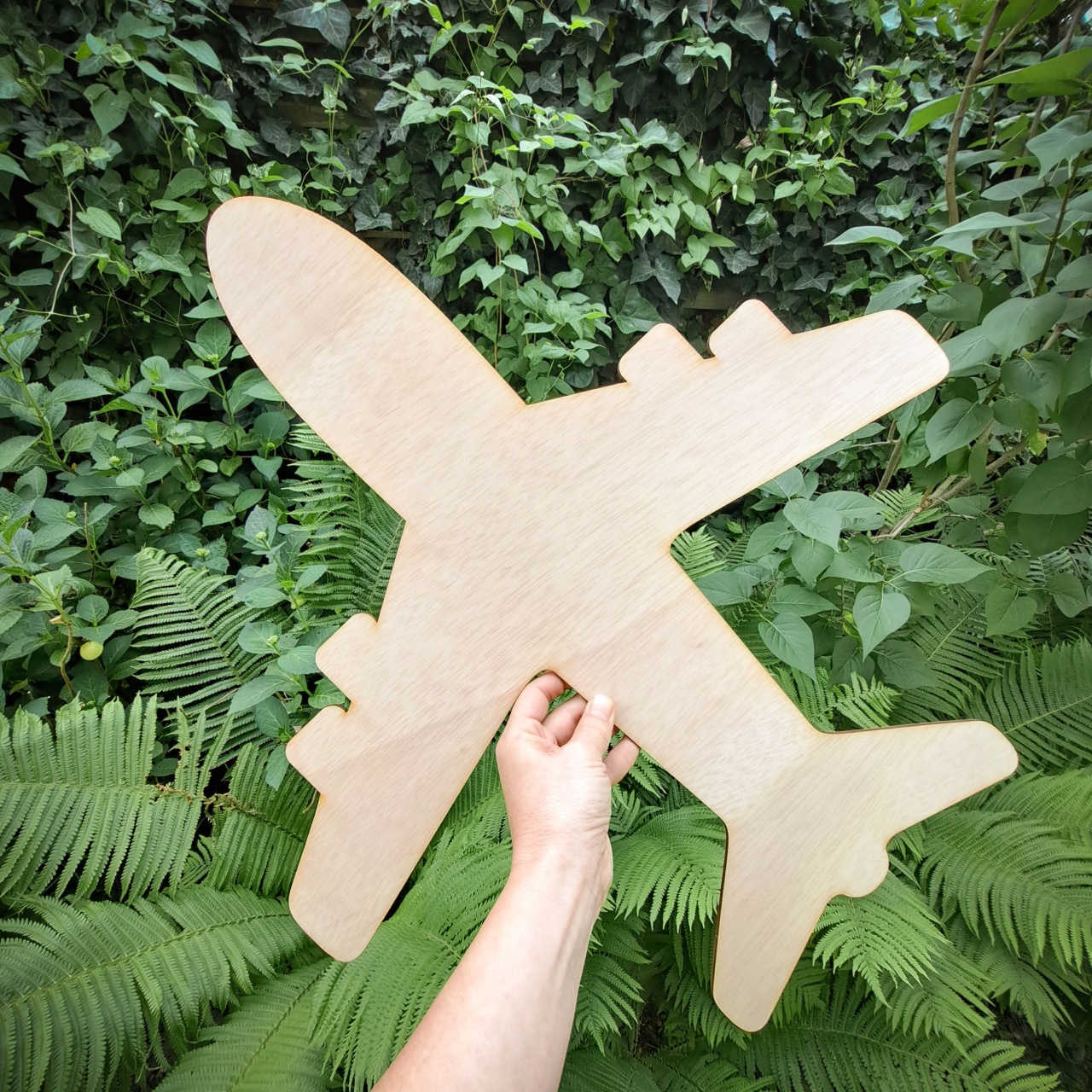 Avion, 45×50 cm, placaj lemn :: 50 cm