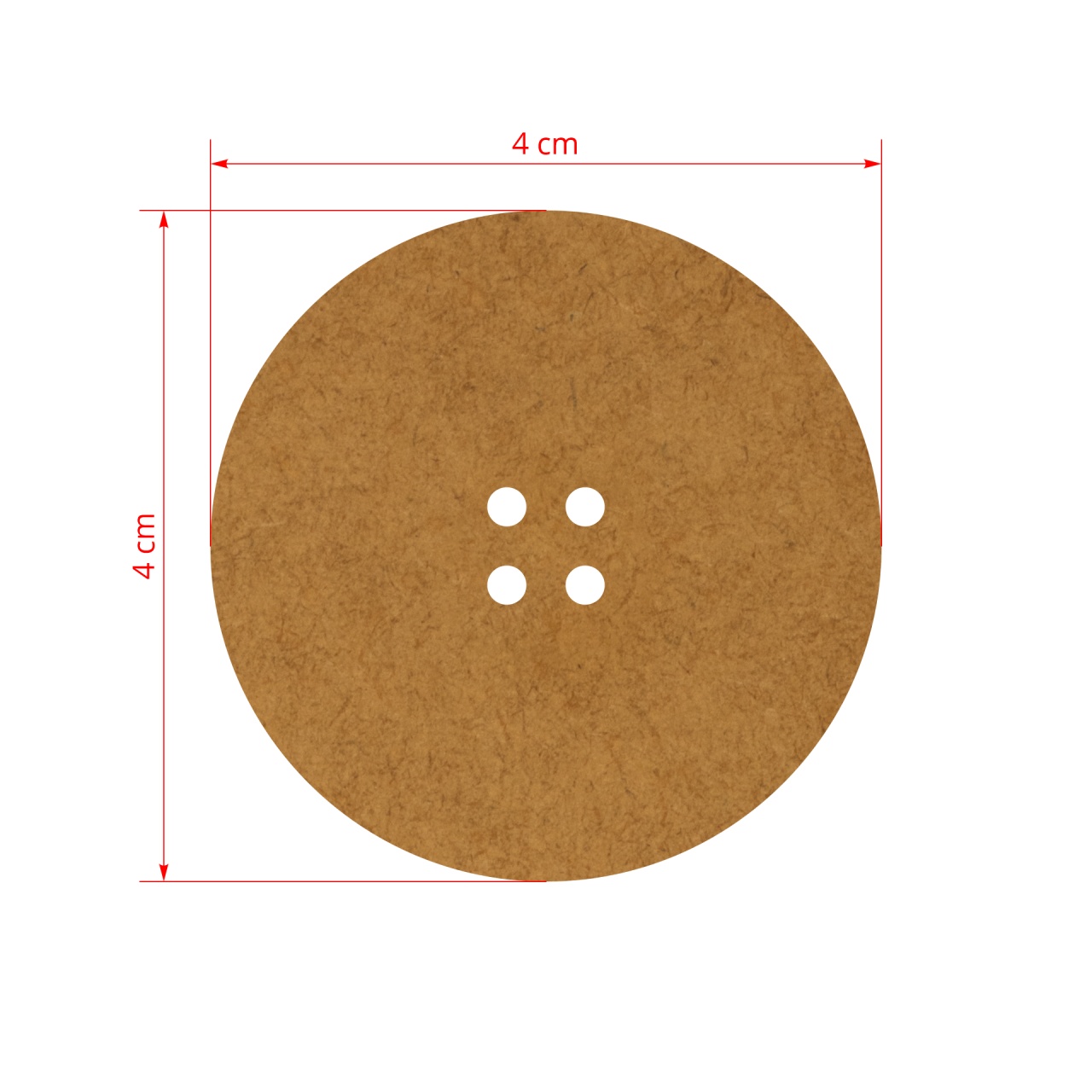 Nasture, HDF, Ø4 cm :: Ø4 cm