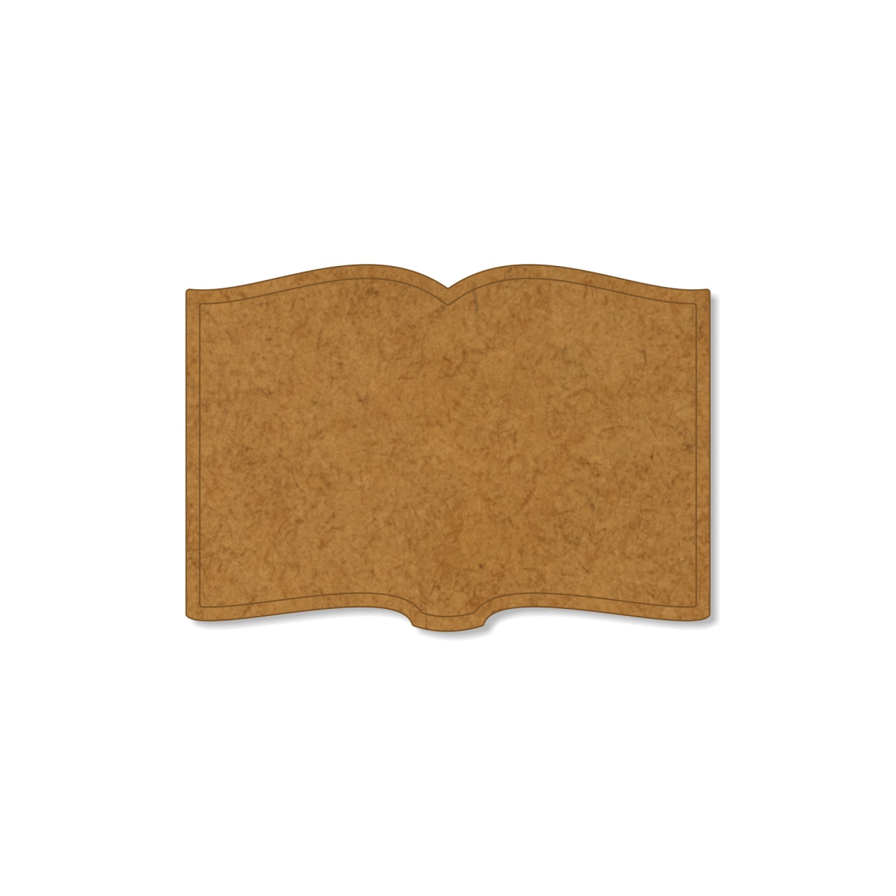 Carte deschisă 5×7 cm, HDF :: 7 cm